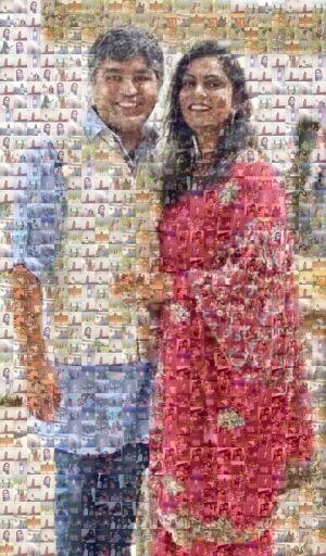 Smiling Couple Portrait by sahilpdesai