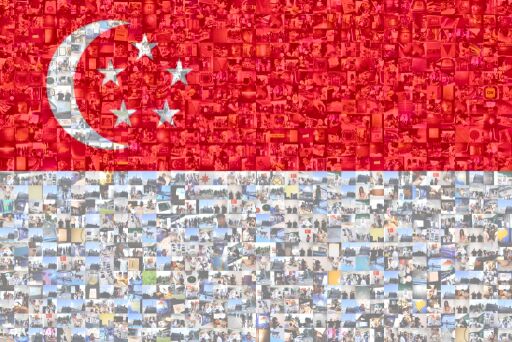 Flag of Singapore by sopihahahahahahaha